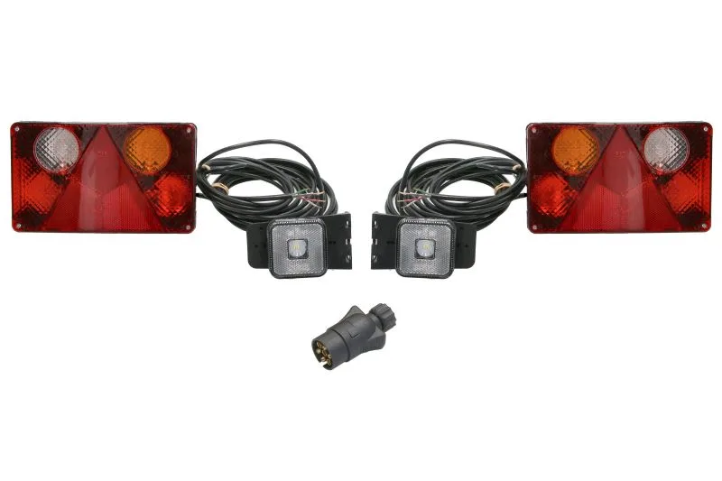 Semi-trailer/Trailer lighting installation (12V, WAŚ, 4,6m lamp type W21)