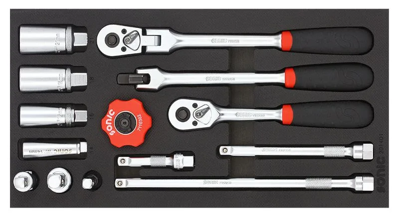 Uložak sa alatom 3/8" 14 kom