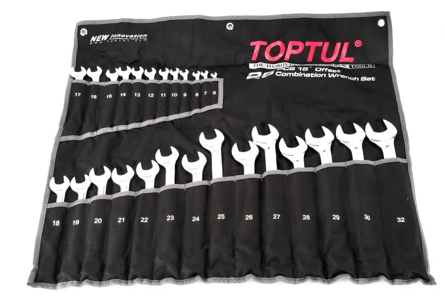 Kombinacija ključevi otvoren skup od 26 komada: 6,7,8,9,10, 11, 12, 13, 14