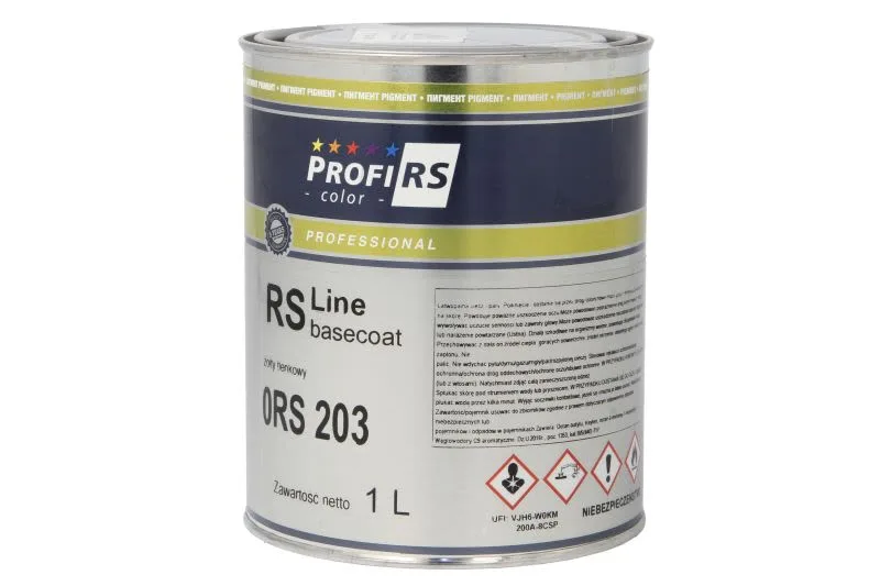 Paint RS LINE (1 l) oxide/yellow, base, thinner, for body, for renovation