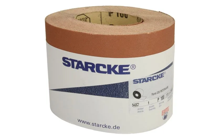Brusni papir u roli 542 ERSTE 115mmx25m / smeđa / P100