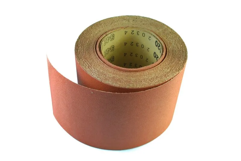 Brusni papir u roli 542 ERSTE 115mmx25m / smeđa / P120