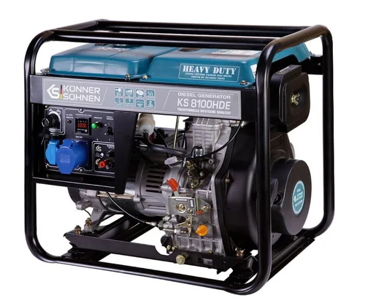 Generator struje tip motora: Dizel 230V, snaga motora 14 KS, najveća snaga