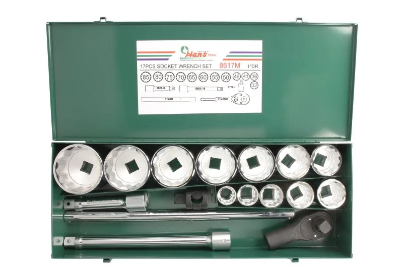 Set alata 1" 17 kom