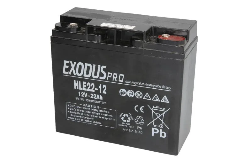 GEL baterije, 12V, 22Ah, uređaj 0XLMP61800, 0XLMP7