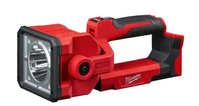 Mobilna LED lampa (en) long-range M18 SLED-0, vrsta sijalice LED, snop