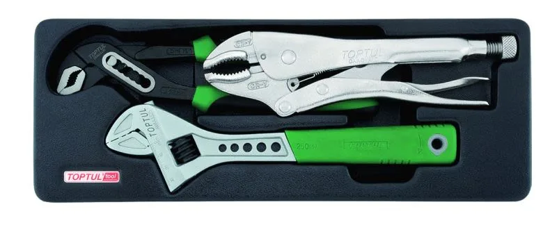Toolkit - podesiv ključeva, klešta zaključavanje, umetnite kolica