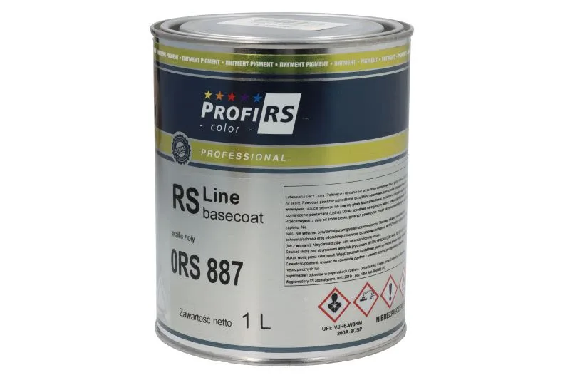 Paint RS LINE (1 l) golden/xirallic, base, thinner, for body, for renovation