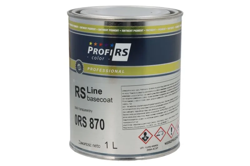 Paint RS LINE (1 l) transparent/white, base, thinner, for body, for renovation