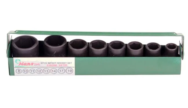 Gedora 3/8" 19 mm 8 kom