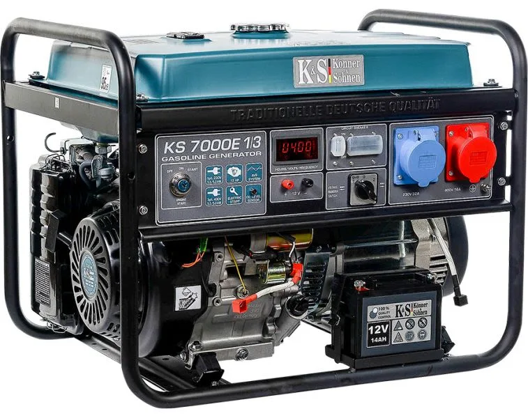Generator struje 230/400V, snaga motora 13 KS, najveća snaga: 5,5kW, nazivna