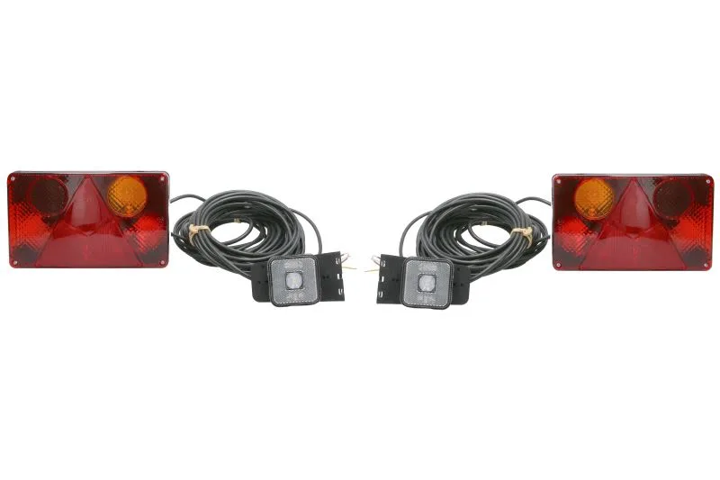 Semi-trailer/Trailer lighting installation (12V, WAŚ, 8,6m lamp type W21)