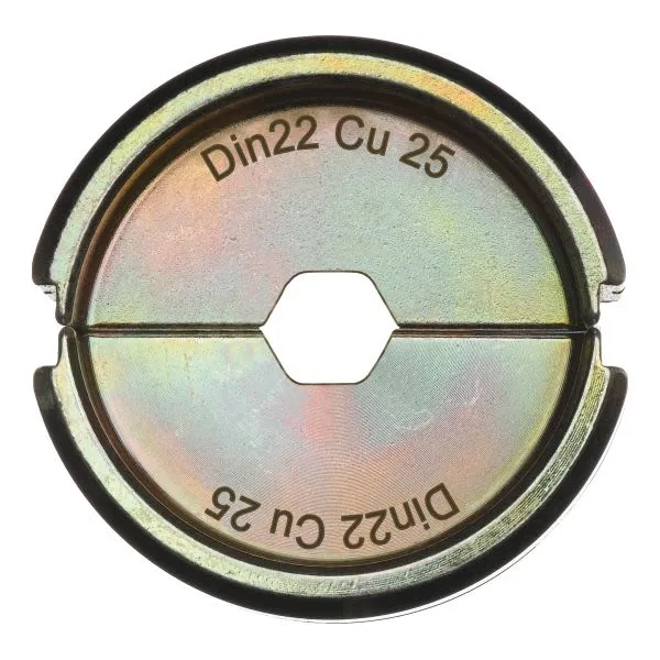 Matrica za crimper, DIN22 Cu 25 - 1 pc