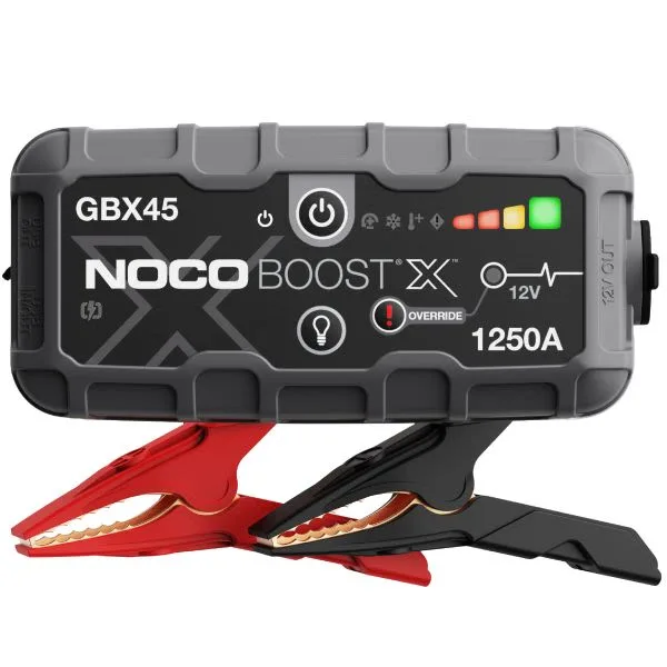 Uređaj za startanje Booster GBX45, napon: 12 V, max. amperi pokretanja: 1250 A