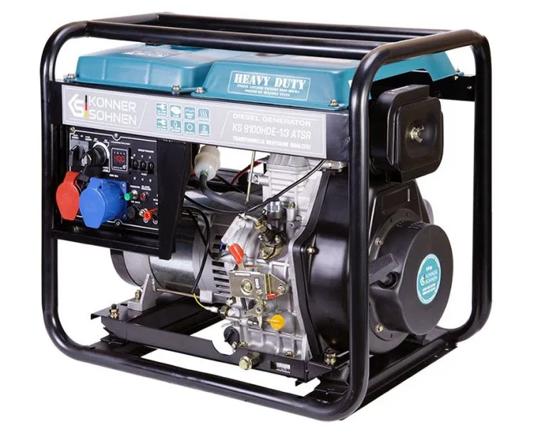 Generator struje 230/400V, snaga motora 18 KS, najveća snaga: 7,5kW, utičnice