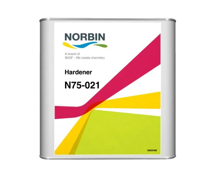 Hardener normal, 2,5l, for transparent paint