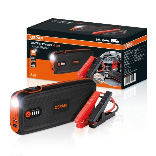 Uređaj za startanje Booster OBSL400, napon: 12 V, cCA: 400 A, max. amperi