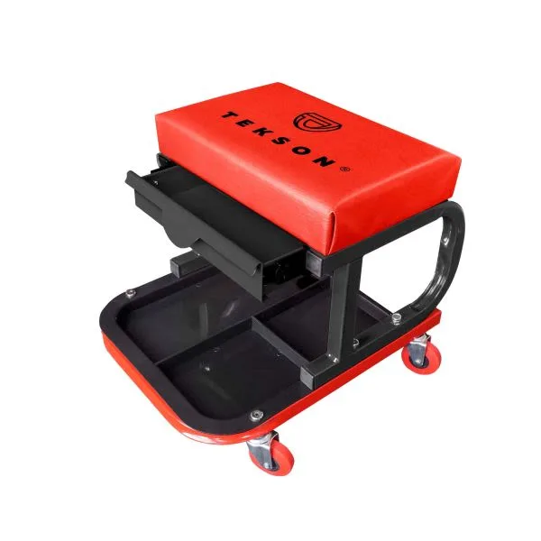 Stolica, crveni, nosivost: 135 kg, broj spremišta za alat: 1