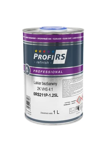 Boja, proziran, pakovanje: 1,25l, način primene: pištolj, mere: 4:1
