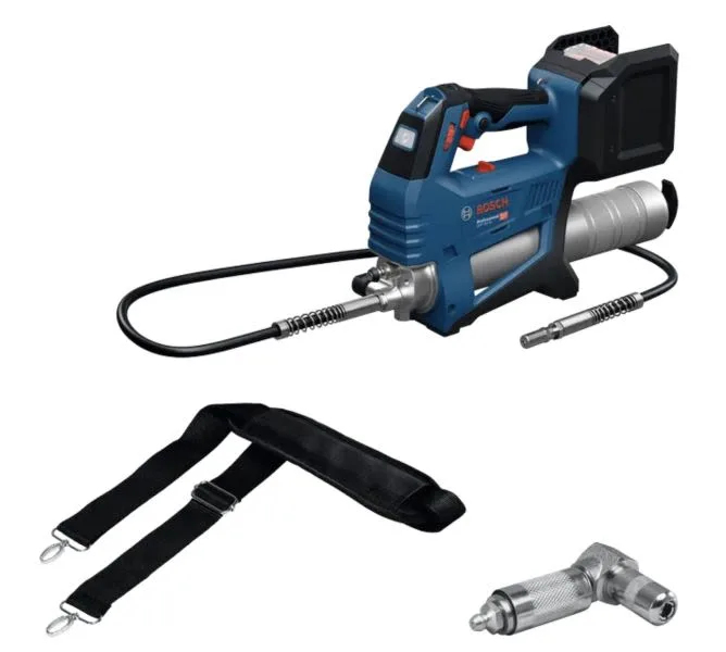 Greaser / Lubricator battery, kit contains: connectors, grease hose, hose