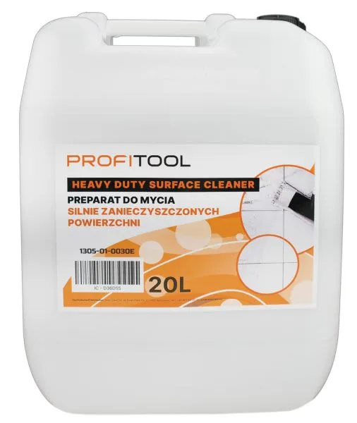 Hemijsko sredstvo PROFITOOL, 20l, za čišćenje jako prljavih površina, (EN) for