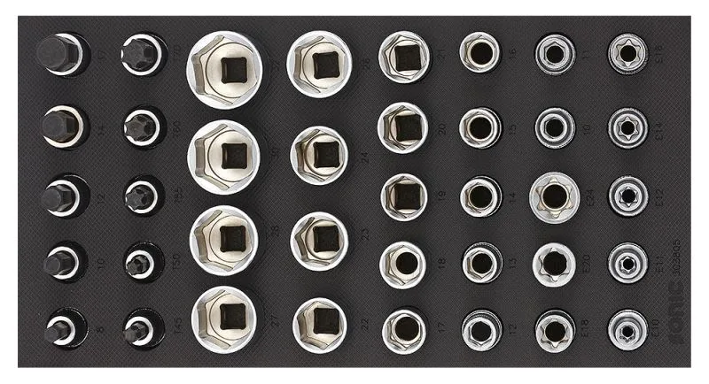 Uložak sa alatom 1/2" 38 kom